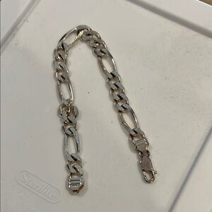 Gold and Silver Chain Bracelet